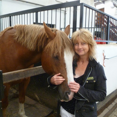 Calvert Trust Stables Open Day - broadcaster Gilly Fraser at the open day********This picture has been acquired from an external source. It may have been submitted or downloaded from the Internet. Seek approval to re-use on the Web/edition************X91641.jpg