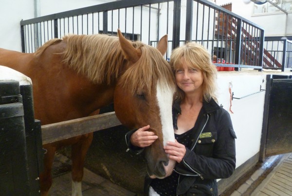 Calvert Trust Stables Open Day - broadcaster Gilly Fraser at the open day********This picture has been acquired from an external source. It may have been submitted or downloaded from the Internet. Seek approval to re-use on the Web/edition************X91641.jpg