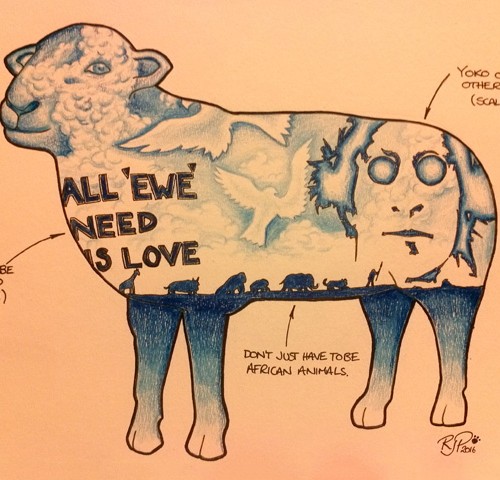 All ewe need is love