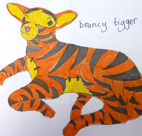 BOUNCY TIGGER LAMB